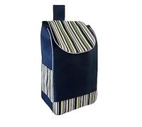 Einkaufstasche aus Oxford-Stoff, faltbare Ersatztasche für Einkaufswagen, wasserdichte faltbare Ersatztasche für Einkaufswagen (Blau)