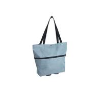 Maximex Einkaufstrolley 3in1, faltbare Einkaufshilfe, Shopper & mobiler Trolley für komfortablen Transport, strapazierfähiges, wasserabweisendes Polyestergewebe, 20 Liter Stauraum/10 kg Traglast