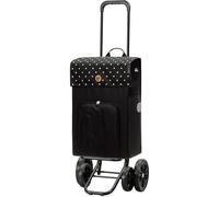 Einkaufstrolley ANDERSEN "Quattro Malit", schwarz, Stahl, Einkaufskörbe, Fahrgestelltragkraft 50 kg (12254958-0) schwarz