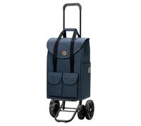 Einkaufstrolley ANDERSEN "Quattro Shopper Jacob", blau, B:42cm H:117cm T:23cm, Polyester, Einkaufskörbe (45115440-0) blau