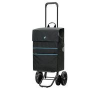 Einkaufstrolley ANDERSEN "Quattro Shopper Nelon", grau (anthrazit), B:42cm H:117cm T:23cm, Polyester, Einkaufskörbe, mit 53 l Volumen (59250726-0) anthrazit