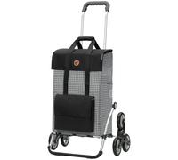 Einkaufstrolley ANDERSEN "Royal Sh. Hedda", grau, Aluminium, Einkaufskörbe, (Treppesteiger), inkl. (73611534-0) grau