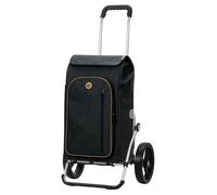Einkaufstrolley ANDERSEN "Royal Shopper Folke", schwarz, B:50cm H:107cm T:28cm, Polyester, Einkaufskörbe (56153512-0) schwarz