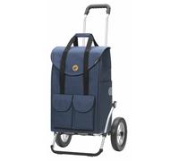 Einkaufstrolley ANDERSEN "Royal Shopper Jacob", blau, B:50cm H:107cm T:30cm, Polyester, Einkaufskörbe (47076956-0) blau