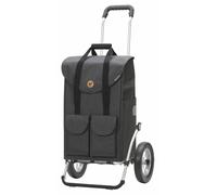 Einkaufstrolley ANDERSEN "Royal Shopper Jacob", grau (anthrazit), B:50cm H:107cm T:30cm, Polyester, Einkaufskörbe (65592408-0) anthrazit