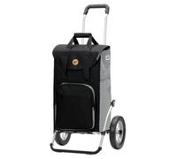 Einkaufstrolley ANDERSEN "Royal Shopper Liska", schwarz, B:50cm H:107cm T:28cm, Polyester, Einkaufskörbe (44794214-0) schwarz