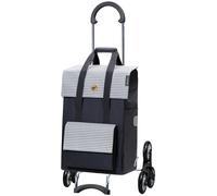 Einkaufstrolley ANDERSEN "Scala Sh. Milla", blau, Stahl, Einkaufskörbe, (Treppensteiger), Tragkraft 40 kg, 54 Liter (46650822-0) blau