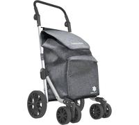 Einkaufstrolley BISCHOF "keep cold", blau, B:46cm H:102cm, Aluminium, Kunststoff, Einkaufskörbe, wasserdichte Tasche aus Polyester, zusätzlich 4 Liter Kühlfach (83363610-0) blau