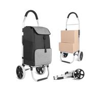 Einkaufstrolley mit großer Ladekapazität, Wärmedämmung Tasche AB05001 Schwarz