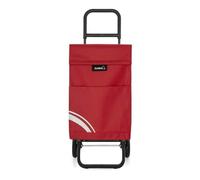 Einkaufstrolley mit vier Rädern, großes Fassungsvermögen von 48 l, faltbar, abnehmbare Einkaufstasche, Maße 97 x 41 x 45 cm. (B)