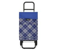 Einkaufstrolley mit vier Rädern, großes Fassungsvermögen von 48 l, faltbar, abnehmbare Einkaufstasche, Maße 97 x 41 x 45 cm. (G)