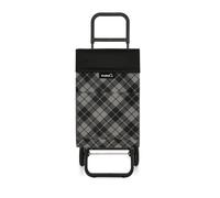 Einkaufstrolley mit vier Rädern, großes Fassungsvermögen von 48 l, faltbar, abnehmbare Einkaufstasche, Maße 97 x 41 x 45 cm. (I)