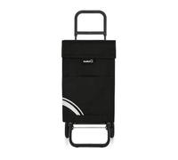 Einkaufstrolley mit vier Rädern, großes Fassungsvermögen von 48 l, faltbar, abnehmbare Einkaufstasche, Maße 97 x 41 x 45 cm. (C)