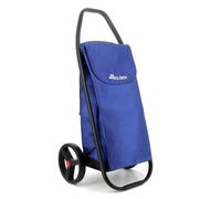 Einkaufstrolley Rolser COM MF Black Tube 2 große Räder - Blau