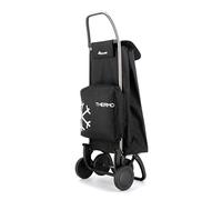 Einkaufstrolley Rolser I-Max Thermo Zen 4 Räder - Schwarz