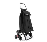 Einkaufstrolley Rolser Saquet LN 6 Räder Treppensteiger - Schwarz