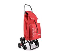 Einkaufstrolley Rolser Saquet Thermo LN 6 Räder Treppensteiger - Rot