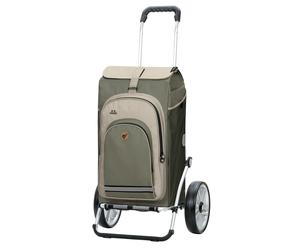 Einkaufstrolley "Royal Shopper Hydro" mit Rädern, Thermofach, klappbar, 62 l x grau x