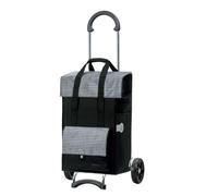 Einkaufstrolley Scala Shopper Milla, faltbar, nur 2,8 kg, schwarz