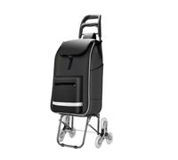 Einkaufstrolley Trolley Faltbarer Einkaufstrolley Mit 6 Rädern, Treppensteig-Trolley-Tasche, Abnehmbarer Einkaufswagen Für Reisen, Picknick, Camping Einkaufstasche mit Rollen(C)