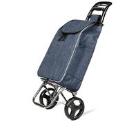 Einkaufstrolleys Einkaufswagen Lebensmitteleinkaufswagen Kleiner Einkaufswagen Tragbarer Trolley Altersgerechtes Faltrad Trolley-Kletterwagen Anhänger Abnehmbarer Regensack