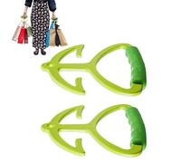 Einkaufstütenhalter - robuste Einkaufstasche | robuste Einkaufstasche Hollder | wiederverwendbar Ergonomisch Non-Slip Grip 2-teilig für Reiseartikel Luidry Shopping Strandlieferung Camping