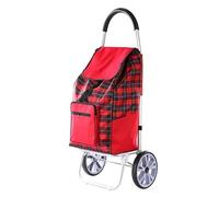 Einkaufswagen Einkaufstrolley Treppensteiger Frauen Kaufen Lebensmittel-Einkaufswagen-Aufbewahrungstasche, Große Kapazität, Tragbarer Einkaufswagen, Einkaufstasche, Faltbares Gepäck Einkaufswagen Trol