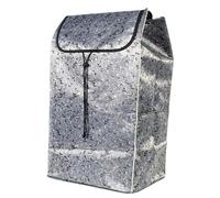 Einkaufswagen-Ersatztasche, Oxford-Tuch, wasserdichte Trolley-Tasche mit Seitentaschen für Gemüse- und Lebensmittelaufbewahrung, 72 l Fassungsvermögen