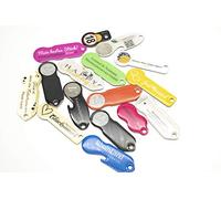 Einkaufswagenlöser Lagerabverkauf 10 Stück/Schlüsselanhänger Einkaufschip mit Schlüsselfundservice/Abziehbarer Einkaufswagenchip Metall, Chip Einkaufswagen, Key Finder