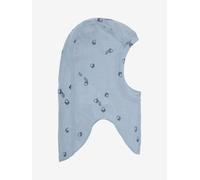 Einlagige Sturmhaube aus Merinowolle und Seide für Kinder Blue Fog blau Fixoni Größe: 44-46cm (Größe 74/80)