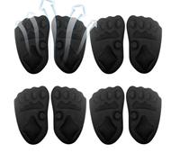 Einlegesohlen für Fersen, rutschfeste Polsterung, 4 Paar High Heels, Schuhgriff-Einsätze, für Damen, , Büro, Wandern, Reisen, Hochzeit, Tanzen, Dating, Party