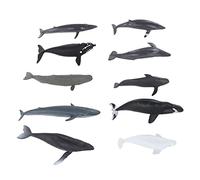 Einlegesohlen für Fußbett 3/4 Walornament Wal-Skulptur, Plantarfasziitis-Einlegesohlen 3/4 Modell Meerestier EVA für Spielset zur Schmerzlinderung