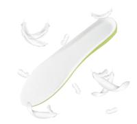 Einlegesohlen zur Erhöhung der Körpergröße - unsichtbares Schuhpolster, elastische Fersenerhöhung, Schaumstoffeinlage, 3-lagige gepolsterte Innensohle mit Fußgewölbeunterstützung, Unisex-Höhenerhöhung