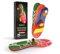 Einlegesohlen zur Linderung von Metatarsalgie bei Morton-Neurom, Schmerzen im Mittelfußbereich aufgrund von Plantarfasziitis, orthopädische Einlagen zur Unterstützung des Fußgewölbes - S