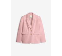 einreihiger Blazer aus feinem Viskose-Mix 40