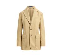 Einreihiger Blazer aus Hanf 30 Tan