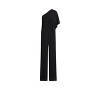 Einschultriger Jumpsuit mit Cape 42 Black