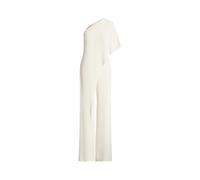Einschultriger Jumpsuit mit Cape 46 Cream