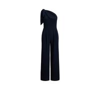 Einschultriger Jumpsuit mit Schleife 44 Blue