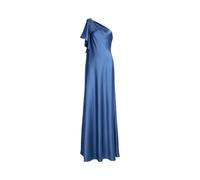 Einschultriges Abendkleid aus Charmeuse 44 Blue