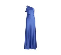 Einschultriges Abendkleid aus Charmeuse 46 Blue