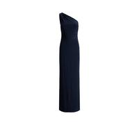 Lauren Ralph Lauren Figurbetontes Abendkleid mit One-Shoulder-Ausschnitt in Dunkelblau, Größe 46