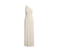 Lauren Ralph Lauren Figurbetontes Abendkleid mit One-Shoulder-Ausschnitt in Beige, Größe 46