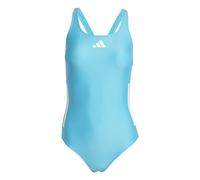 Einteiler Badeanzug Rücken C Damen adidas 3-Stripes Blau 42