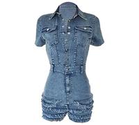 Einteiler Damen, Jumpsuit Sommer Romper Playsuit Kleidung Hosenanzug Elegant Anzug Overall Hochzeit Party Festlich Outfits Sportlich Jumpsuits Romper Damen
