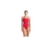 einteiliger badeanzug fur damen mit freiem rucken challenge back rot 38 FR