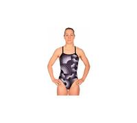 einteiliger badeanzug fur frauen mako rainbow aumakua schwarz 36 US