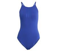 Einteiliger Badeanzug mit Trägern, Damen adidas Peachsoft 3-stripes Bleu 40