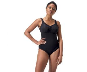 Einteiliger Badeanzug Speedo Shaping AquaNite Schwarz