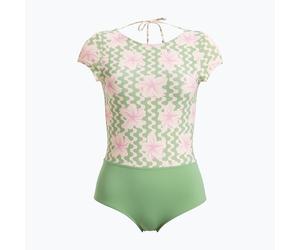 Einteiliger Damen-Badeanzug ROXY Hibiscus Daze basil party waves yw